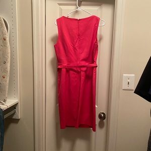 Tahari hot pink dress.  Perfect for working professional or date night.